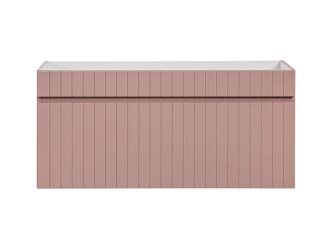 Waschbeckenunterschrank Ikona Altrosa 100 × 46 × 46 cm mit 1 Schublade