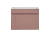 Waschbeckenunterschrank Ikona Altrosa 60 × 46 × 45,6 cm mit 1 Schublade