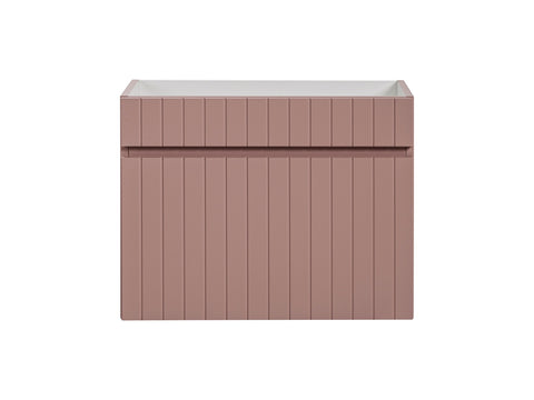 Waschbeckenunterschrank Ikona Altrosa 60 × 46 × 45,6 cm mit 1 Schublade