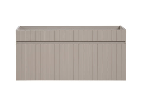 Waschbeckenunterschrank Ikona Kaschmir matt 100 × 46 × 45,6 cm mit 1 Schublade