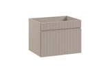 Waschbeckenunterschrank Ikona Kaschmir matt 60 × 46 × 45,6 cm mit 1 Schublade – Ansicht 3