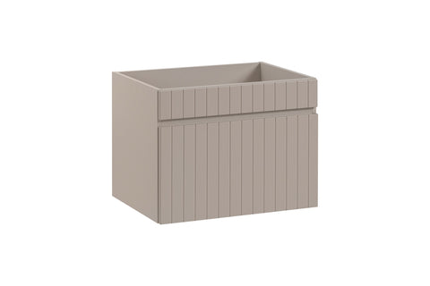 Waschbeckenunterschrank Ikona Kaschmir matt 60 × 46 × 45,6 cm mit 1 Schublade – Ansicht 3