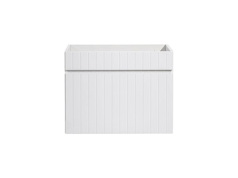 Waschbeckenunterschrank Ikona Weiß 60 × 46 × 45,6 cm mit 1 Schublade – Ansicht 3