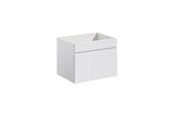 Waschbeckenunterschrank Ikona Weiß 60 × 46 × 45,6 cm mit 1 Schublade – Ansicht 5