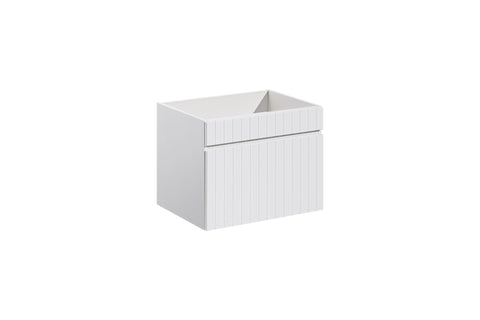 Waschbeckenunterschrank Ikona Weiß 60 × 46 × 45,6 cm mit 1 Schublade – Ansicht 5