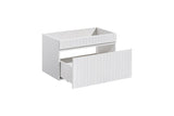 Waschbeckenunterschrank Ikona Weiß 80 × 46 × 45,6 cm mit 1 Schublade – Ansicht 4