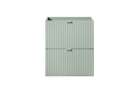 Waschbeckenunterschrank Linora Schilfgrün 50 × 7 × 39 cm mit 2 Schubladen – Ansicht 2