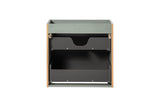 Waschbeckenunterschrank Linora Schilfgrün 60 × 57 × 39 cm mit 2 Schubladen – Ansicht 4