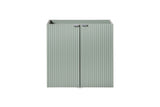 Waschbeckenunterschrank Linora Schilfgrün 60 × 57 × 39 cm mit 2 Türen – Ansicht 2