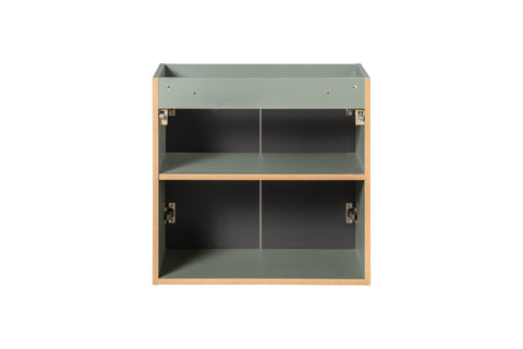 Waschbeckenunterschrank Linora Schilfgrün 60 × 57 × 39 cm mit 2 Türen – Ansicht 4