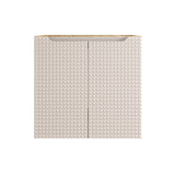 Waschbeckenunterschrank Luxera Beige 60 × 57 × 46 cm mit 2 Türen – Ansicht 2
