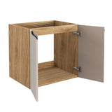 Waschbeckenunterschrank Luxera Beige 60 × 57 × 46 cm mit 2 Türen – Ansicht 3