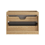 Waschbeckenunterschrank Luxera Beige 80 × 57 × 46 cm mit 2 Schubladen – Ansicht 4