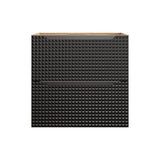 Waschbeckenunterschrank Luxera Schwarz matt 60 × 57 × 46 cm mit 2 Schubladen – Ansicht 2