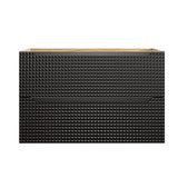 Waschbeckenunterschrank Luxera Schwarz matt 90 × 57 × 46 cm mit 2 Schubladen – Ansicht 2