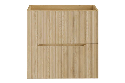 Waschbeckenunterschrank Nordisa Cremona Eiche 60 × 57 × 45,8 cm mit 2 Schubladen – Ansicht 2