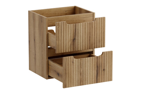 Waschbeckenunterschrank Novira Coast Evoke Eiche 50 × 57 × 39 cm mit 2 Schubladen – Coast Evoke Eiche – Ansicht 3