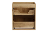 Waschbeckenunterschrank Novira Coast Evoke Eiche 50 × 57 × 39 cm mit 2 Schubladen – Coast Evoke Eiche – Ansicht 4