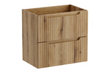 Waschbeckenunterschrank Novira Coast Evoke Eiche 60 × 57 × 39 cm mit 2 Schubladen – Coast Evoke Eiche