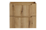 Waschbeckenunterschrank Novira Coast Evoke Eiche 60 × 57 × 39 cm mit 2 Schubladen – Coast Evoke Eiche – Ansicht 2