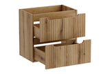Waschbeckenunterschrank Novira Coast Evoke Eiche 60 × 57 × 39 cm mit 2 Schubladen – Coast Evoke Eiche – Ansicht 3