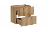 Waschbeckenunterschrank Novira Coast Evoke Eiche 60 × 57 × 39 cm mit 2 Schubladen – Chrom glänzend – Ansicht 5