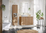 Waschbeckenunterschrank Novira Coast Evoke Eiche 60 × 57 × 39 cm mit 2 Türen – Ansicht 2