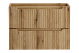 Waschbeckenunterschrank Novira Coast Evoke Eiche 80 × 57 × 39 cm mit 2 Schubladen – Coast Evoke Eiche – Ansicht 2
