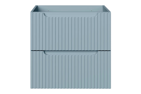 Waschbeckenunterschrank Novira Denimblau 60 × 57 × 39 cm mit 2 Schubladen – Ansicht 2