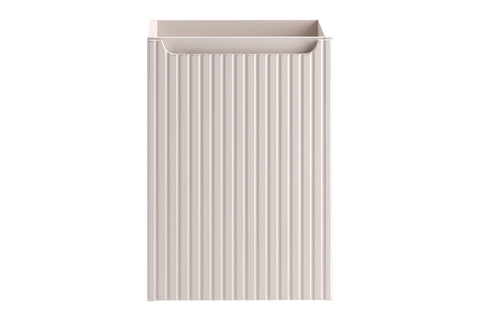 Waschbeckenunterschrank Novira Kaschmir matt 40 × 57 × 39 cm mit 1 Tür – Ansicht 2