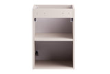 Waschbeckenunterschrank Novira Kaschmir matt 40 × 57 × 39 cm mit 1 Tür – Ansicht 4