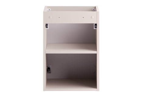 Waschbeckenunterschrank Novira Kaschmir matt 40 × 57 × 39 cm mit 1 Tür – Ansicht 4