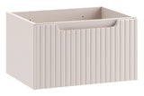Waschbeckenunterschrank Novira Kaschmir matt 50 × 28,7 × 39 cm mit 1 Schublade