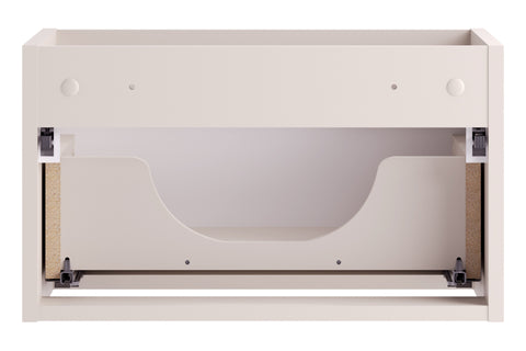 Waschbeckenunterschrank Novira Kaschmir matt 50 × 28,7 × 39 cm mit 1 Schublade – Ansicht 4