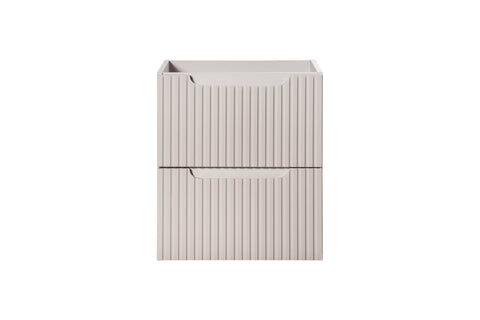 Waschbeckenunterschrank Novira Kaschmir matt 50 × 57 × 39 cm mit 2 Schubladen – Ansicht 2