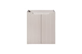 Waschbeckenunterschrank Novira Kaschmir matt 50 × 57 × 39 cm mit 2 Türen – Ansicht 2