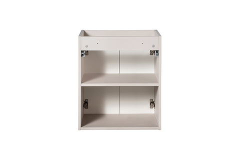 Waschbeckenunterschrank Novira Kaschmir matt 50 × 57 × 39 cm mit 2 Türen – Ansicht 4