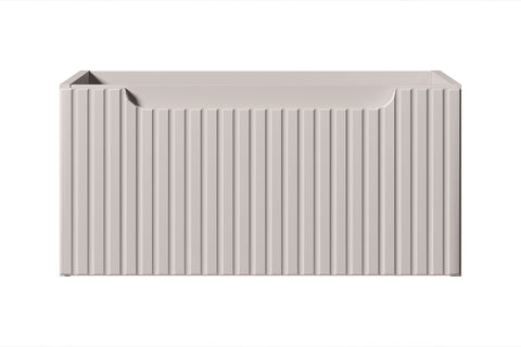 Waschbeckenunterschrank Novira Kaschmir matt 60 × 28,7 × 39 cm mit 1 Schublade – Ansicht 2