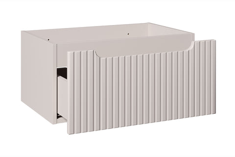 Waschbeckenunterschrank Novira Kaschmir matt 60 × 28,7 × 39 cm mit 1 Schublade – Ansicht 3