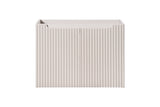 Waschbeckenunterschrank Novira Kaschmir matt 80 × 57 × 39 cm mit 2 Türen – Ansicht 2