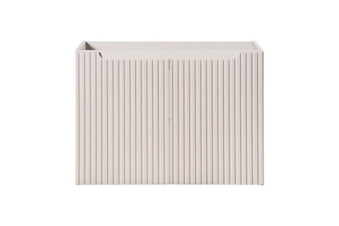 Waschbeckenunterschrank Novira Kaschmir matt 80 × 57 × 39 cm mit 2 Türen – Ansicht 2