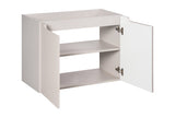 Waschbeckenunterschrank Novira Kaschmir matt 80 × 57 × 39 cm mit 2 Türen – Ansicht 3