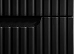 Waschbeckenunterschrank Novira Schwarz matt 60 × 57 × 39 cm mit 2 Türen – Ansicht 8