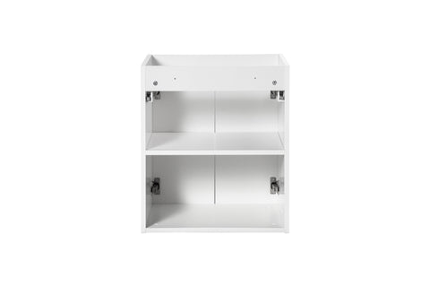 Waschbeckenunterschrank Novira Weiß matt 50 × 57 × 39 cm mit 2 Türen – Ansicht 4