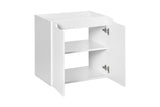 Waschbeckenunterschrank Novira Weiß matt 60 × 57 × 39 cm mit 2 Türen – Ansicht 3