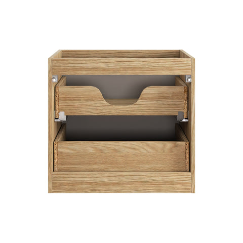 Waschbeckenunterschrank Oceana Beige 60 × 57 × 46 cm mit 2 Schubladen – Ansicht 4