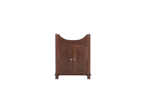 Waschbeckenunterschrank Retrano Braun 65 × 81 × 32 cm mit 2 Türen – Ansicht 3