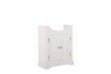 Waschbeckenunterschrank Romanza Weiß 65 × 81 × 35 cm mit 2 Türen – Ansicht 2