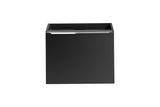 Waschbeckenunterschrank Santora Schwarz matt 60 × 46 × 45,6 cm mit 2 Schubladen – Ansicht 2