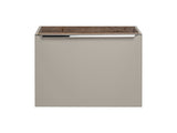 Waschbeckenunterschrank Santora Silikongrau 60 × 46 × 45,6 cm mit 2 Schubladen – Ansicht 2
